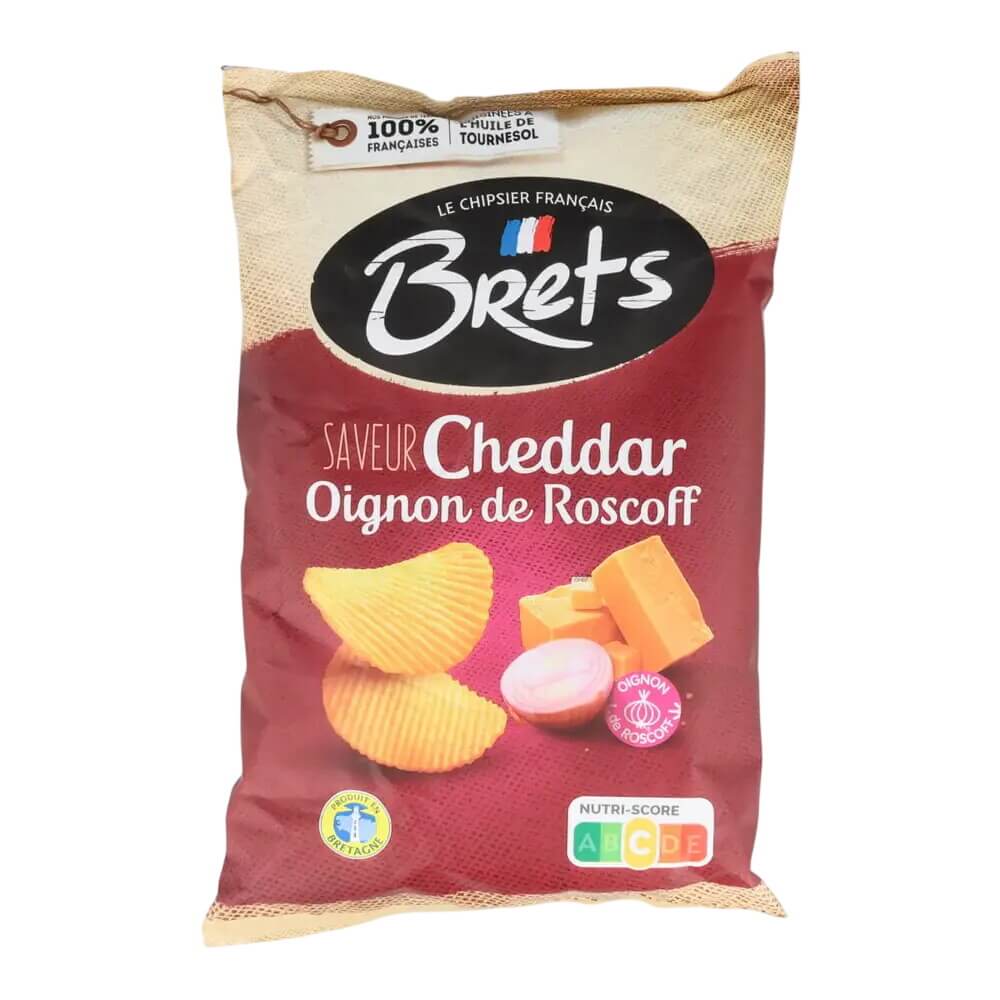 Brets Chedder And Onion Crisps 125g